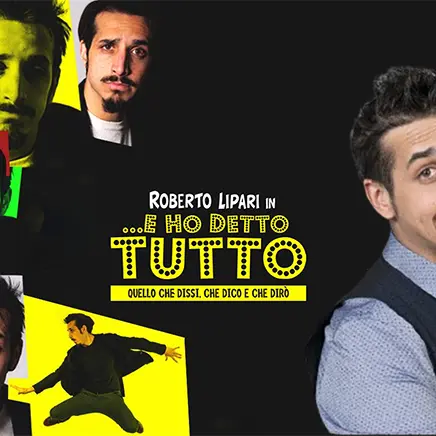 Grande attesa per Roberto Lipari al teatro Cilea con \"..E ho detto tutto\"