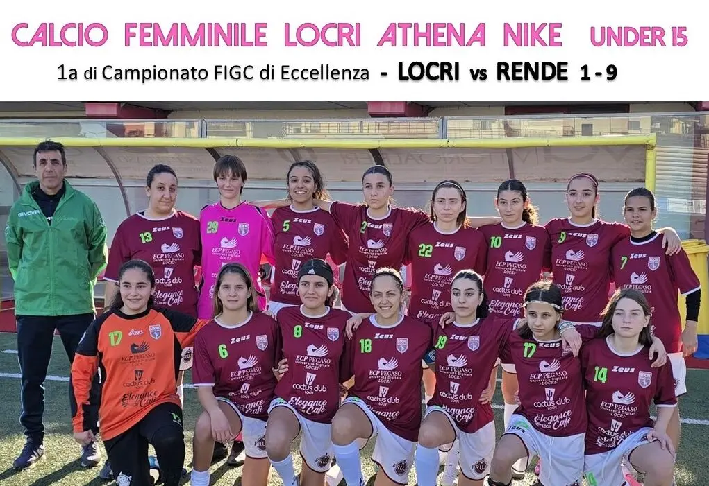 Locri, un trittico di match entusiasmanti per l'under15 Athena Nike