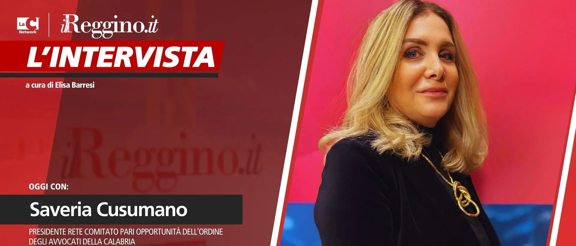 A TU PER TU | Cusumano: «Siamo ancora lontani da un’effettiva parità di genere» - VIDEO