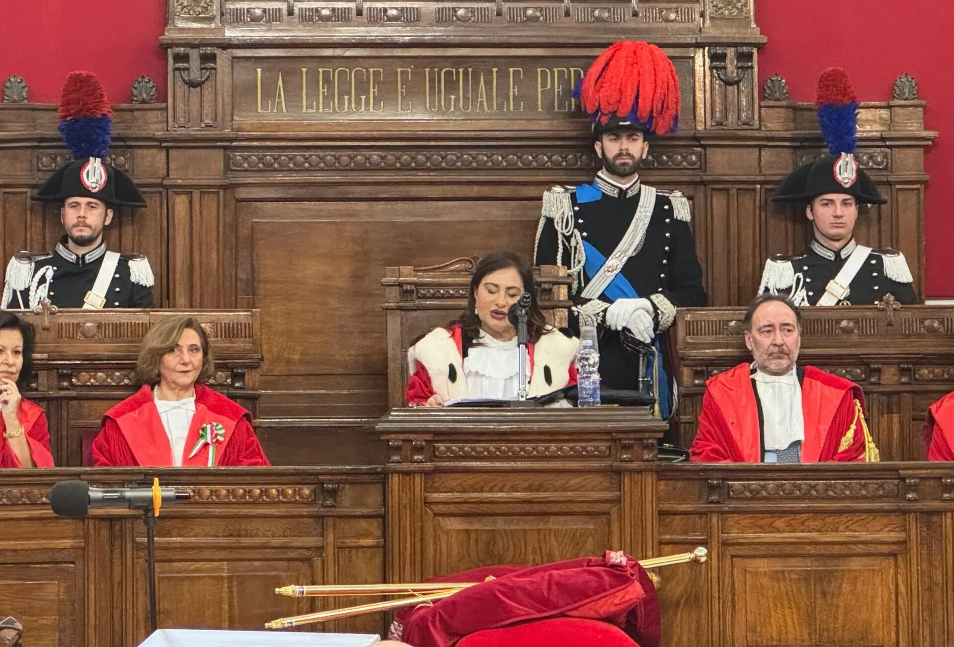 Inaugurazione anno giudiziario, cresce la domanda di giustizia ma Chiaravalloti avverte: «Organico scoperto per più del 50%» - FOTO e VIDEO