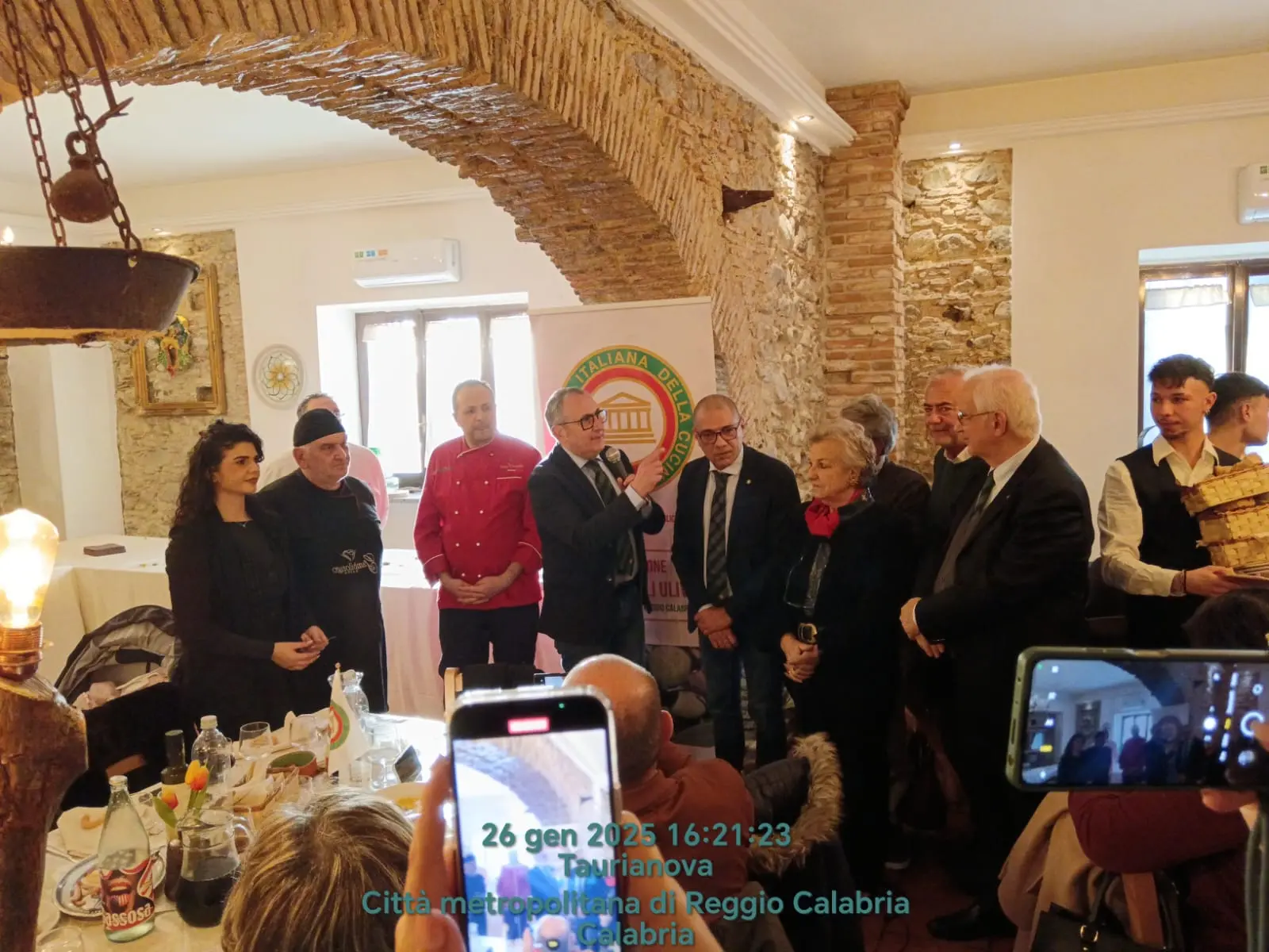 A Taurianova incontro degli accademici della Associazione Italiana della Cucina delle delegazioni di Gioia Tauro e Reggio