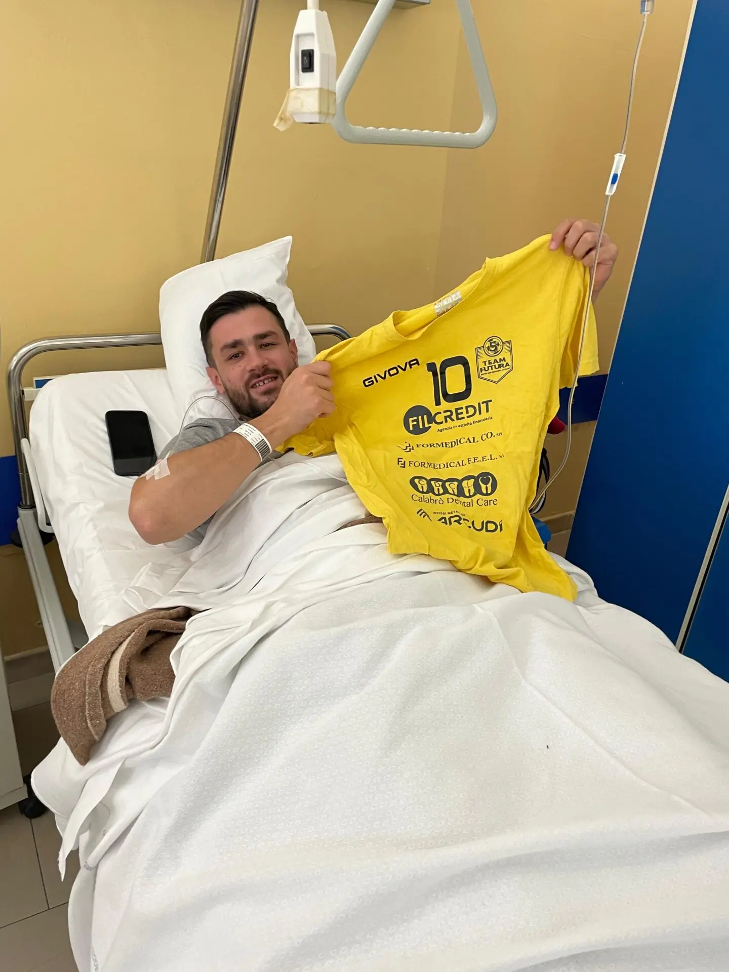 Polisportiva Futura: operato il capitano Jean Carlos Cividini, ora si punta al recupero