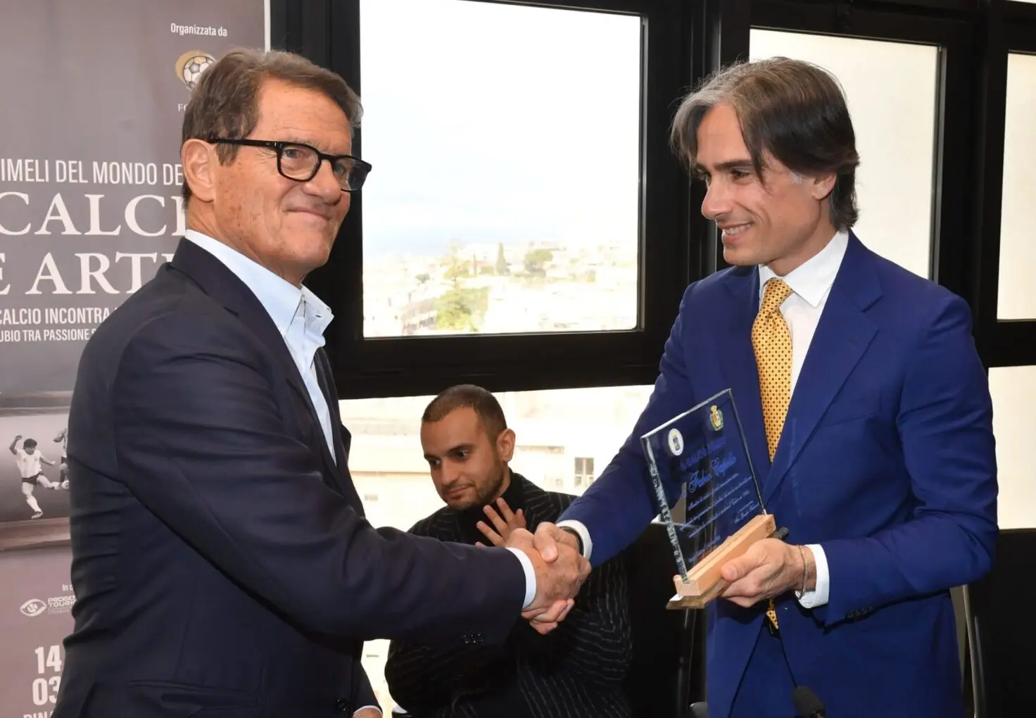 L'entusiasmo di mister Fabio Capello: «Reggio Calabria è una città in grande evoluzione e fermento»