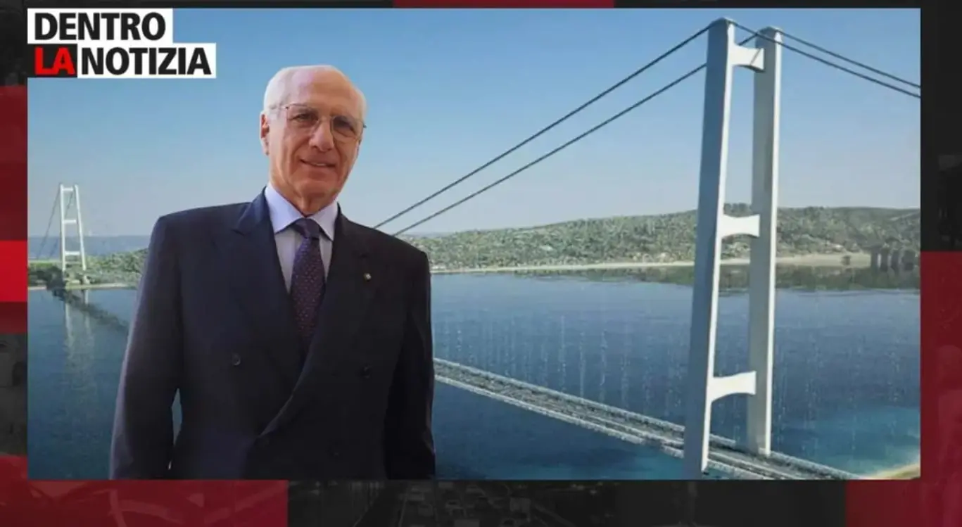 Il ponte sullo Stretto ai blocchi di partenza, focus con Pietro Ciucci a Dentro la Notizia
