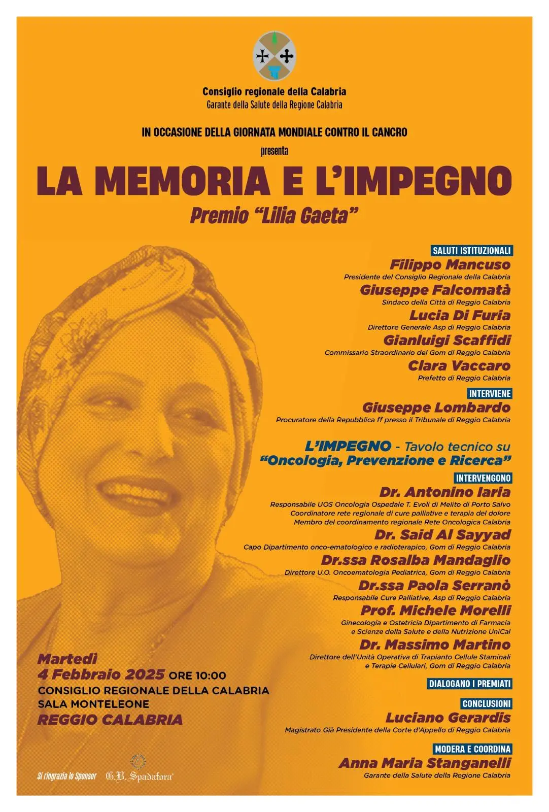 Reggio, \"La memoria e l'impegno\": una giornata per onorare Lilia Gaeta