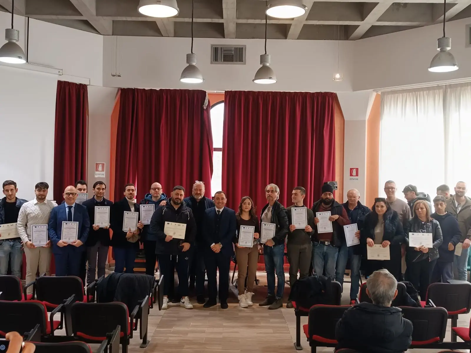 Reggio, Metrocity consegna attestati di qualifica ai partecipanti di cinque corsi di formazione professionale