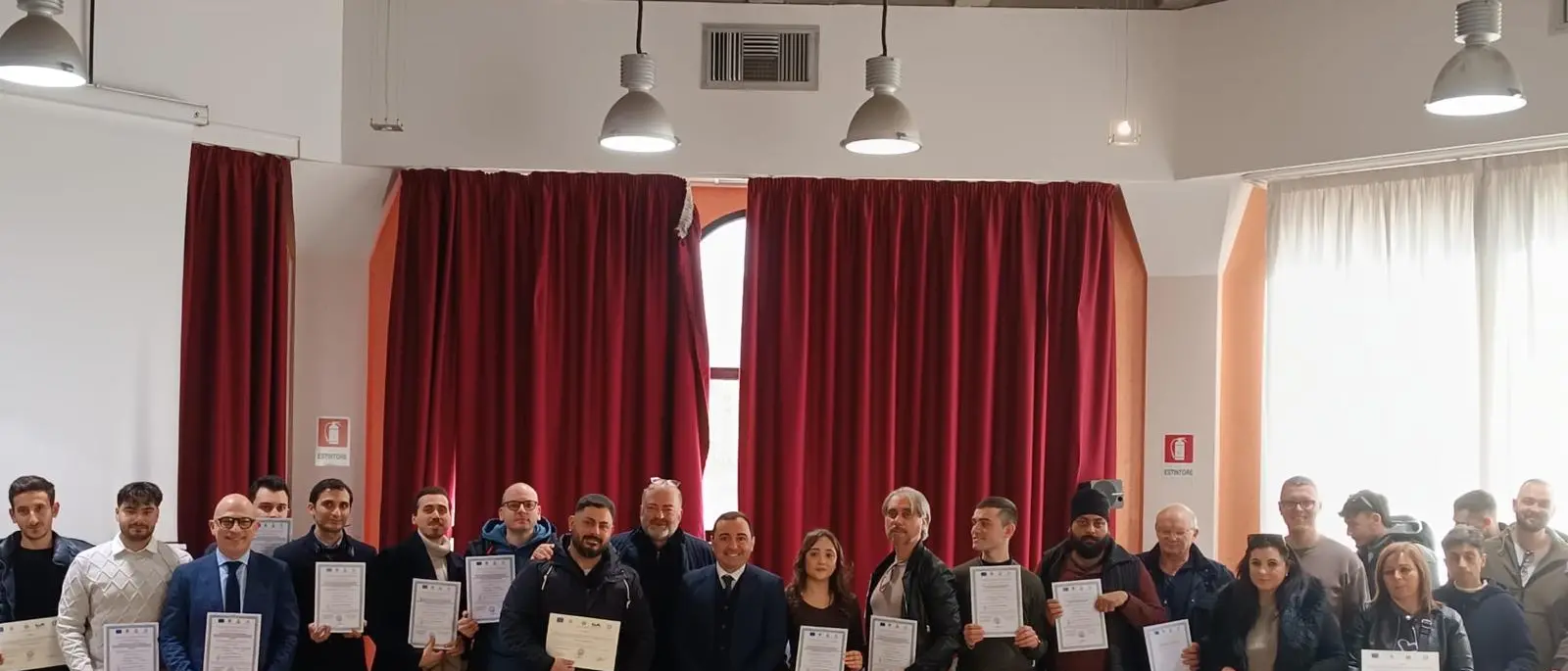 Reggio, Metrocity consegna attestati di qualifica ai partecipanti di cinque corsi di formazione professionale