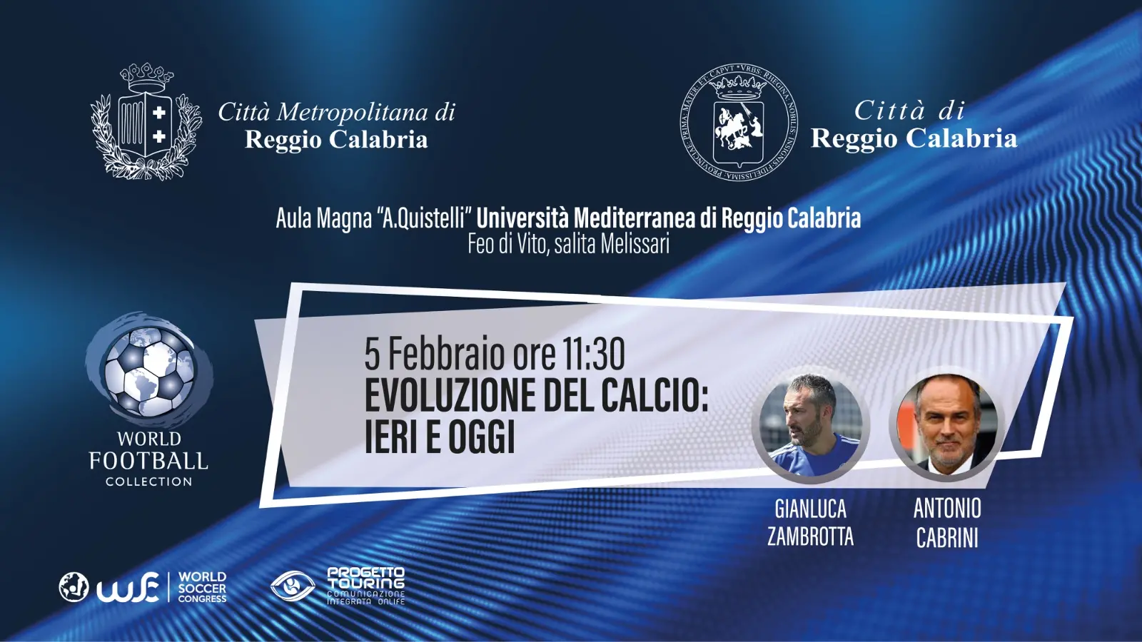 A Reggio arrivano Gianluca Zambrotta e Antonio Cabrini ospiti della mostra \"Il Calcio è Arte\"