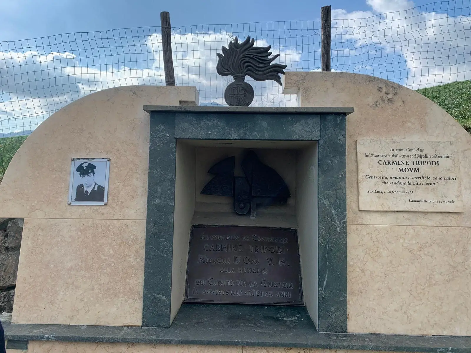 A San Luca la commemorazione per il 40° anniversario dell'eccidio del Brigadiere Carmine Tripodi | FOTO