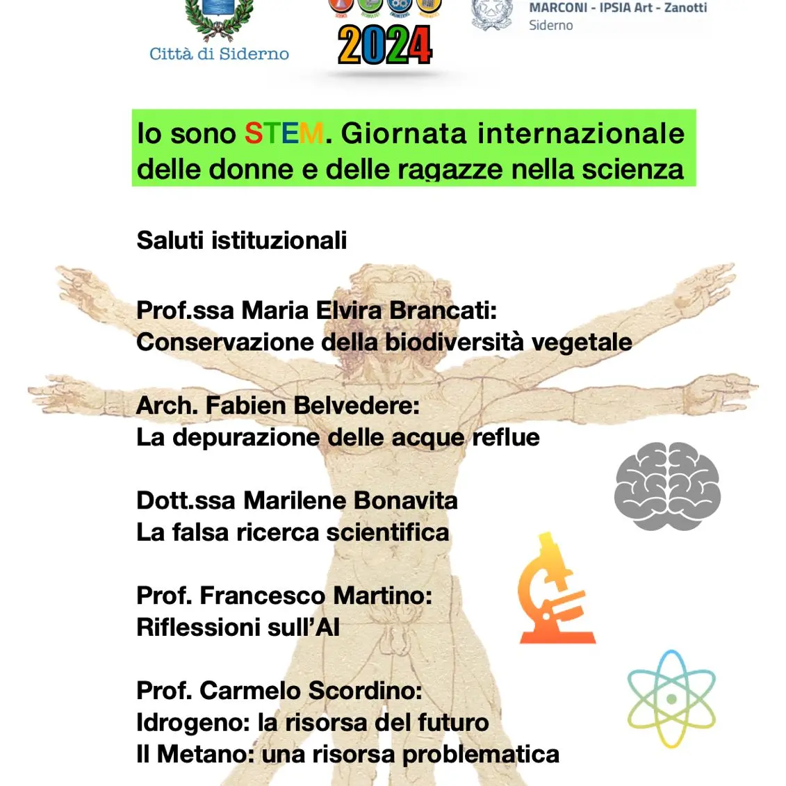 A Siderno l'iniziativa \"Io sono Stem\" al Polo tecnico professionale \"Marconi-Ipsia Art-Zanotti\"
