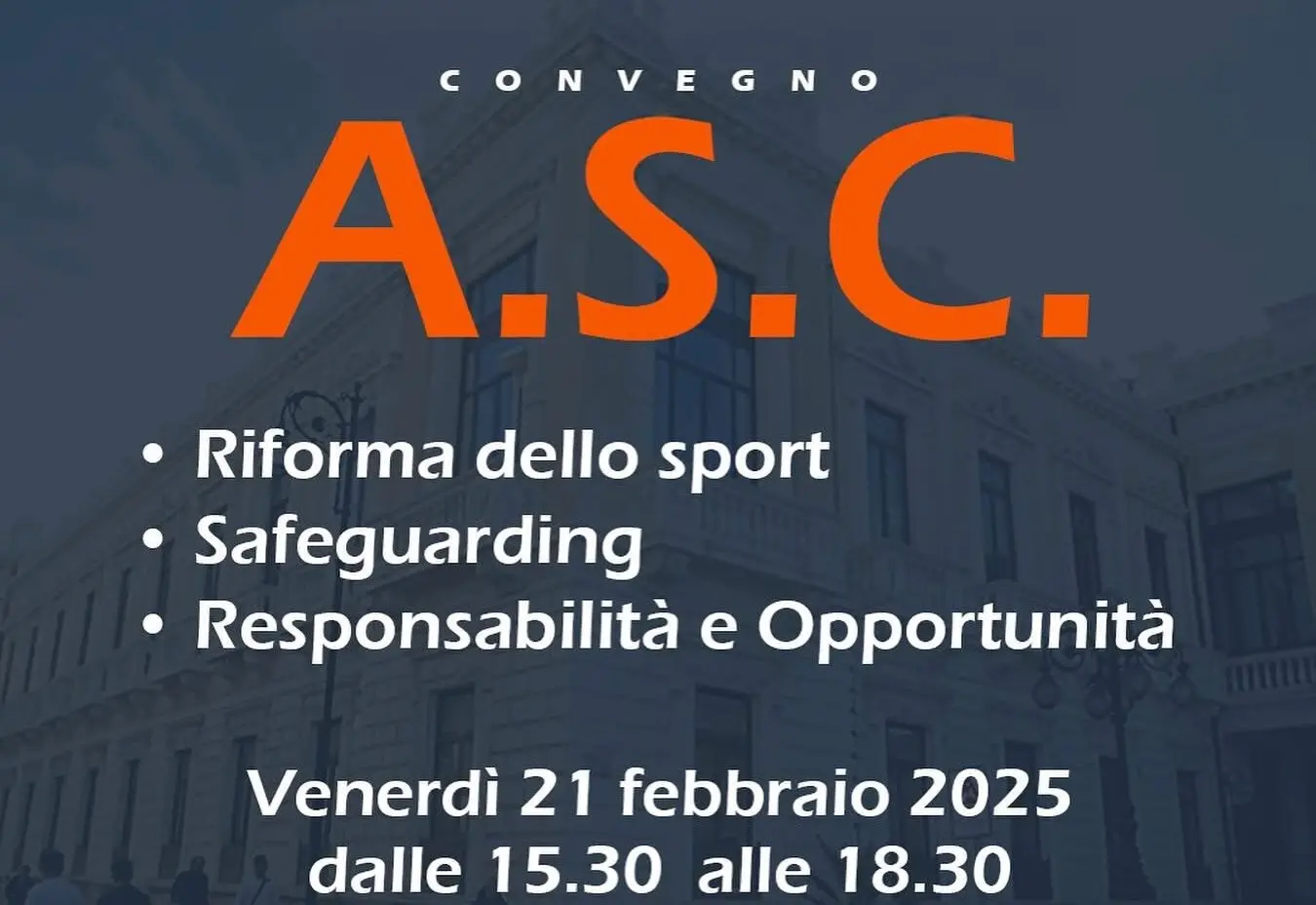 Reggio, a Palazzo Alvaro il convegno sulla \"riforma dello sport”