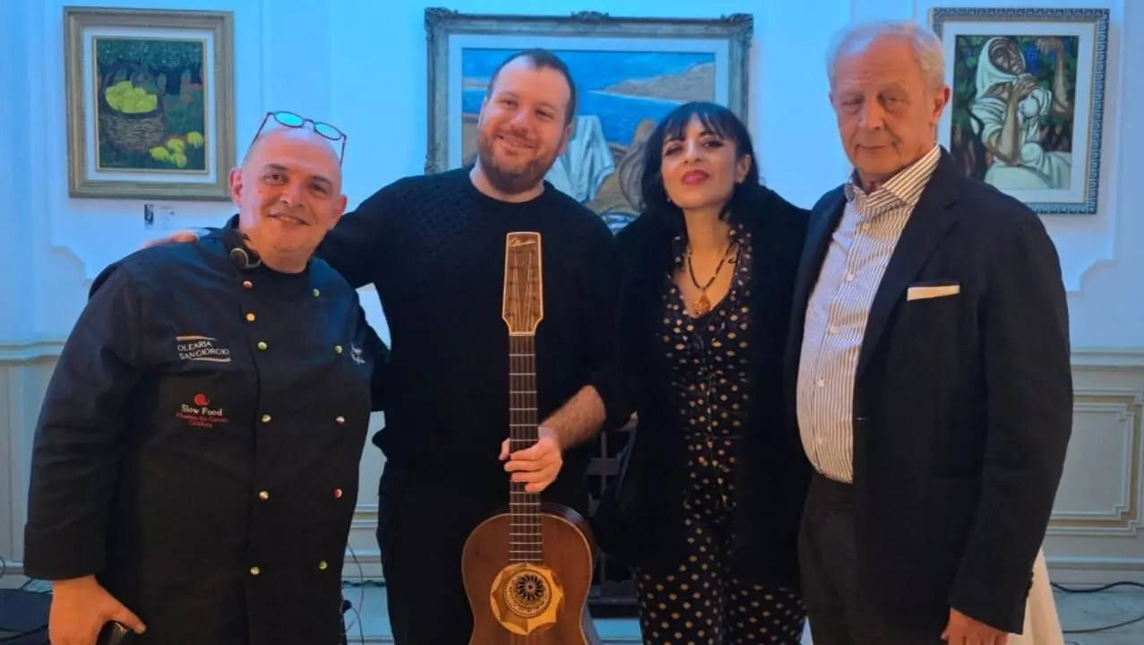 Filippo Cogliandro porta in tavola l’arte e il territorio con la Cena Migneco