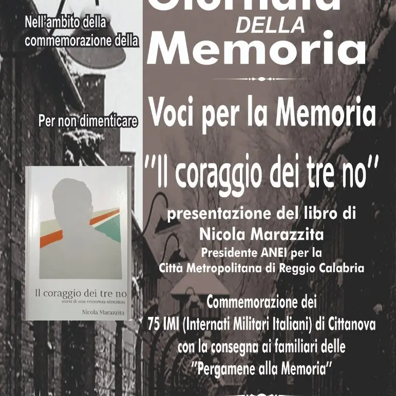 A Cittanova l'iniziativa \"Voci per la Memoria\"