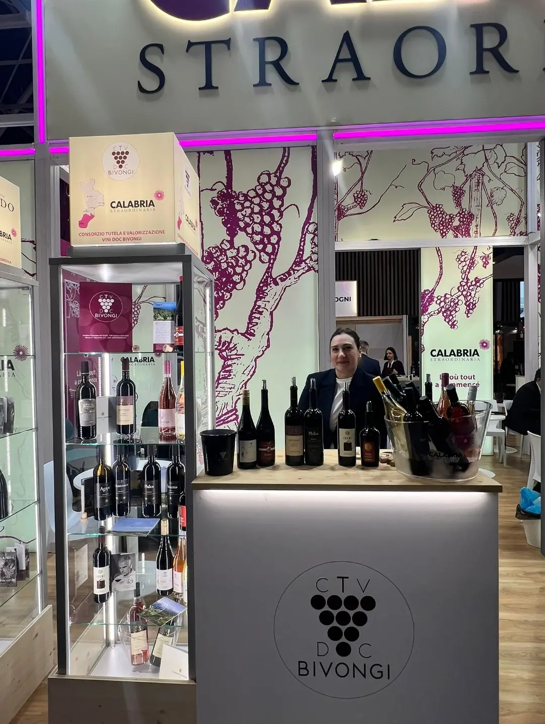 Il Consorzio Bivongi alla Fiera Wine Paris 2025