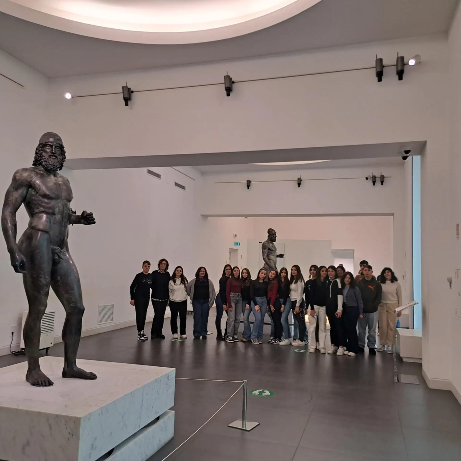 Gli studenti del Polo Liceale \"Zaleuco–Oliveti–Panetta–Zanotti\" in visita al Planetario e al Museo di Reggio