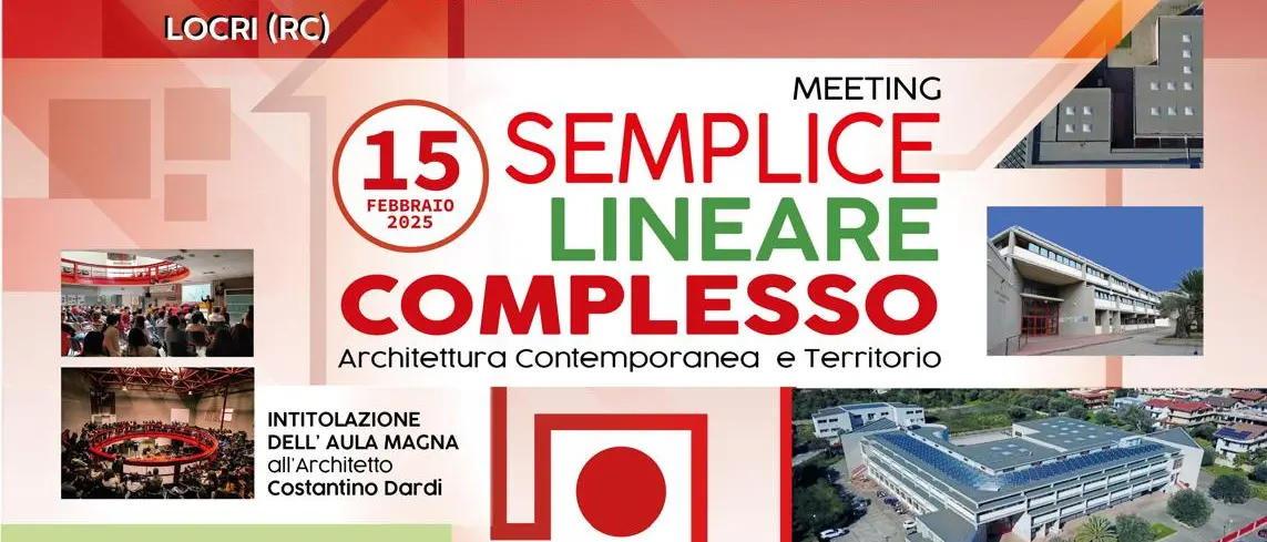 Il Liceo scientifico Zaleuco del Polo liceale si prepara all’intitolazione dell’Aula Magna al suo progettista