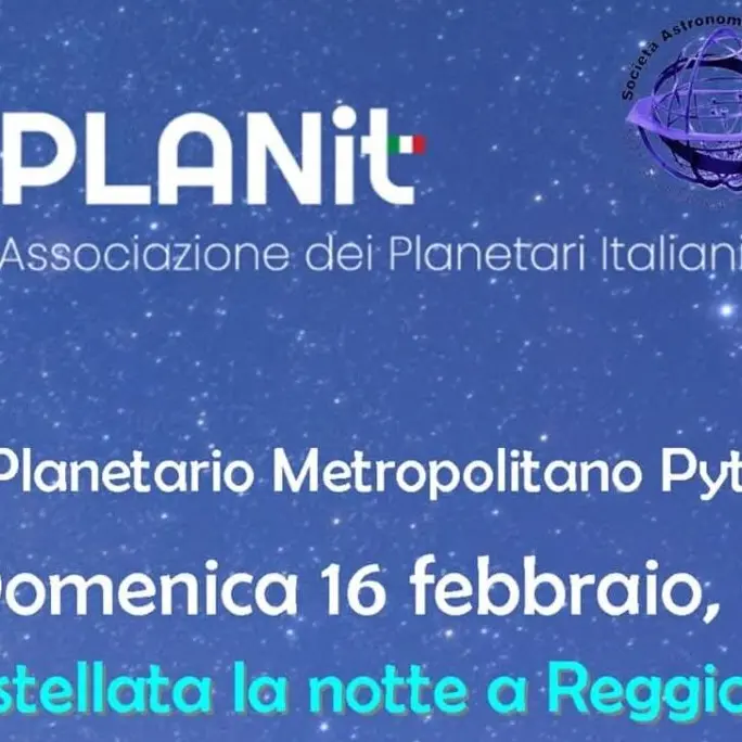 Reggio, al Planetarium l'evento \"M’illumino di meno\", per una notte stellata