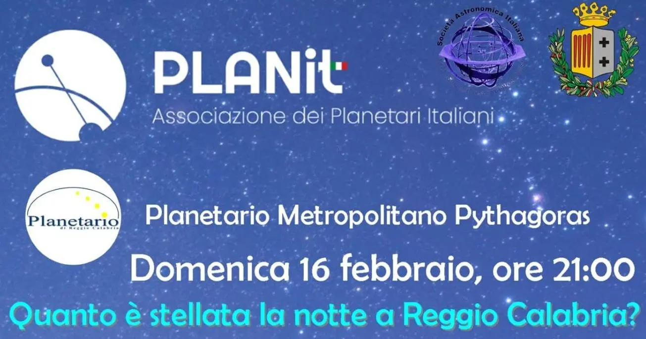 Reggio, al Planetarium l'evento \"M’illumino di meno\", per una notte stellata