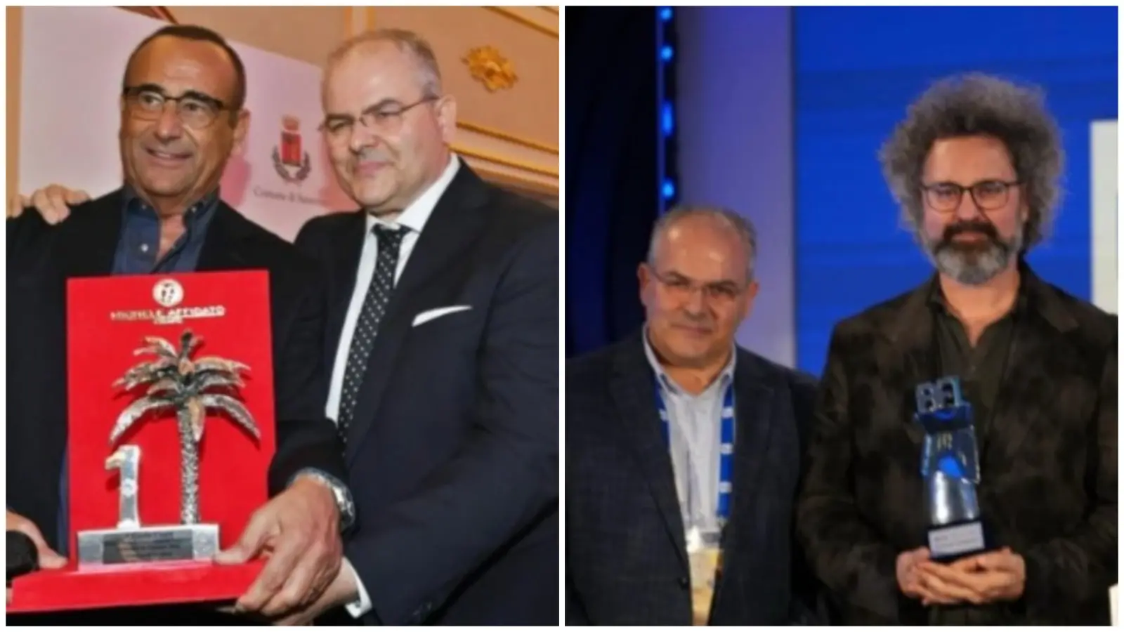 Sanremo, i premi realizzati da Michele Affidato conquistano il festival