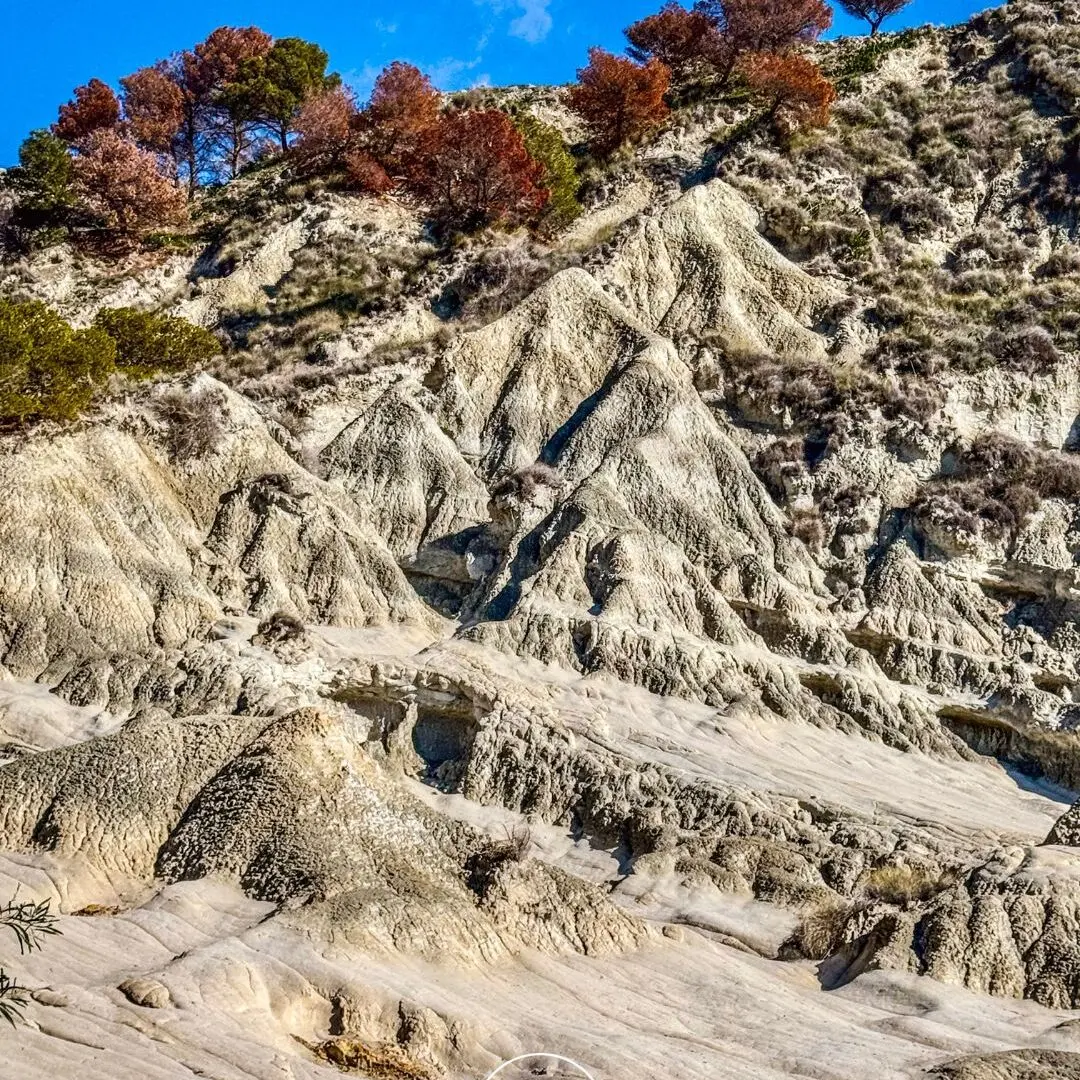 LA FOTO DEL GIORNO | I Calanchi di Palizzi: un frammento di luna sulla terra, dove il tempo si sgretola tra luce e vento