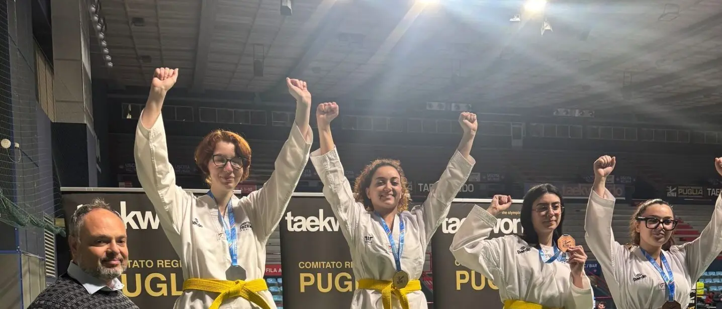 Le ragazze dell’Academy Sport Center conquistano due ori al Campionato Interregionale di taekwondo