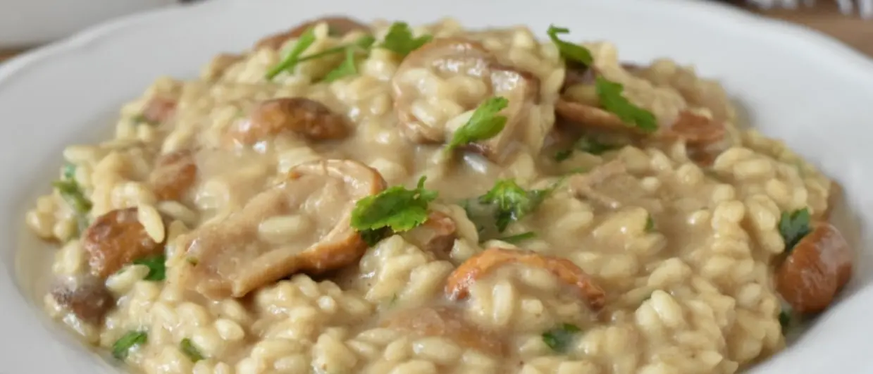 LA RICETTA DEL GIORNO | Il risotto ai funghi porcini: un'esplosione di gusto e profumo che incanta il palato