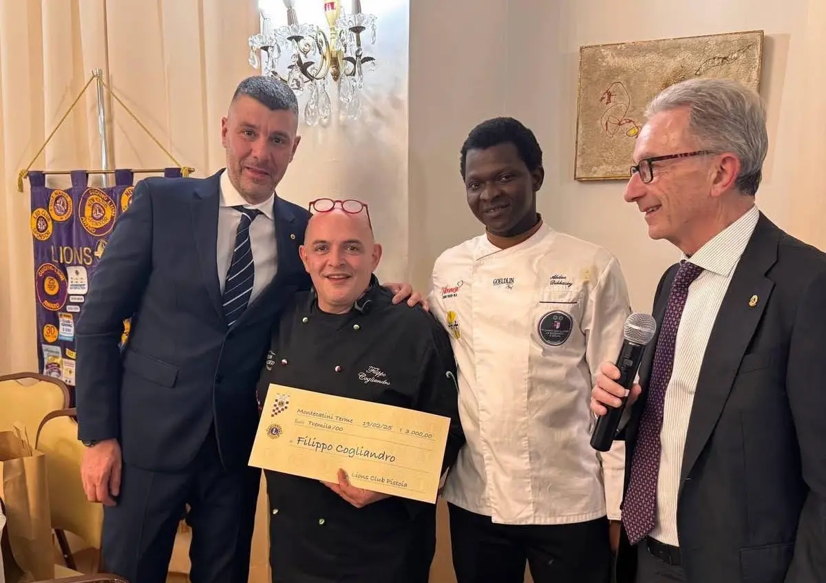 Da Reggio a Pistoia, lo chef Filippo Cogliandro in Toscana con i \"sapori della solidarietà\"