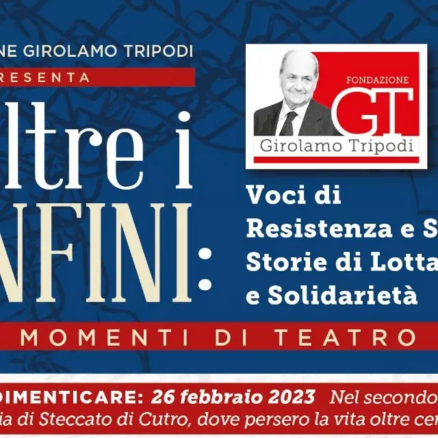 Reggio, continua la rassegna teatrale “Oltre i Confini: Voci di Resistenza e Speranza, Storie di Lotta e Solidarietà”