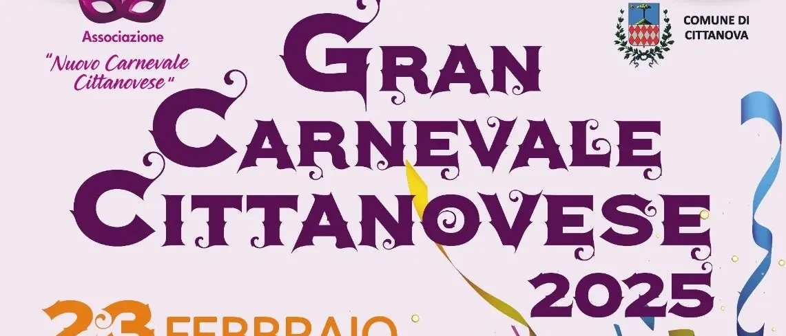 Cittanova si prepara per il Gran Carnevale cittanovese 2025