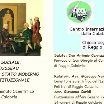 Cis della Calabria, al via la conferenza \"La nascita dello Stato moderno e il Diritto Costituzionale\"