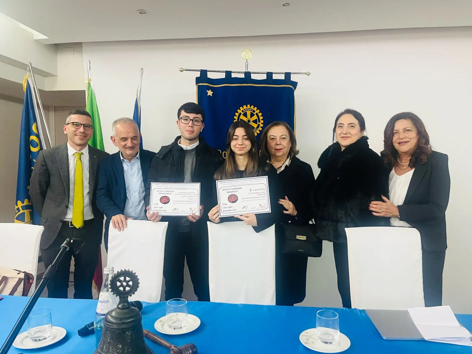 Il Rotary Club di Locri premia l’eccellenza studentesca della Locride