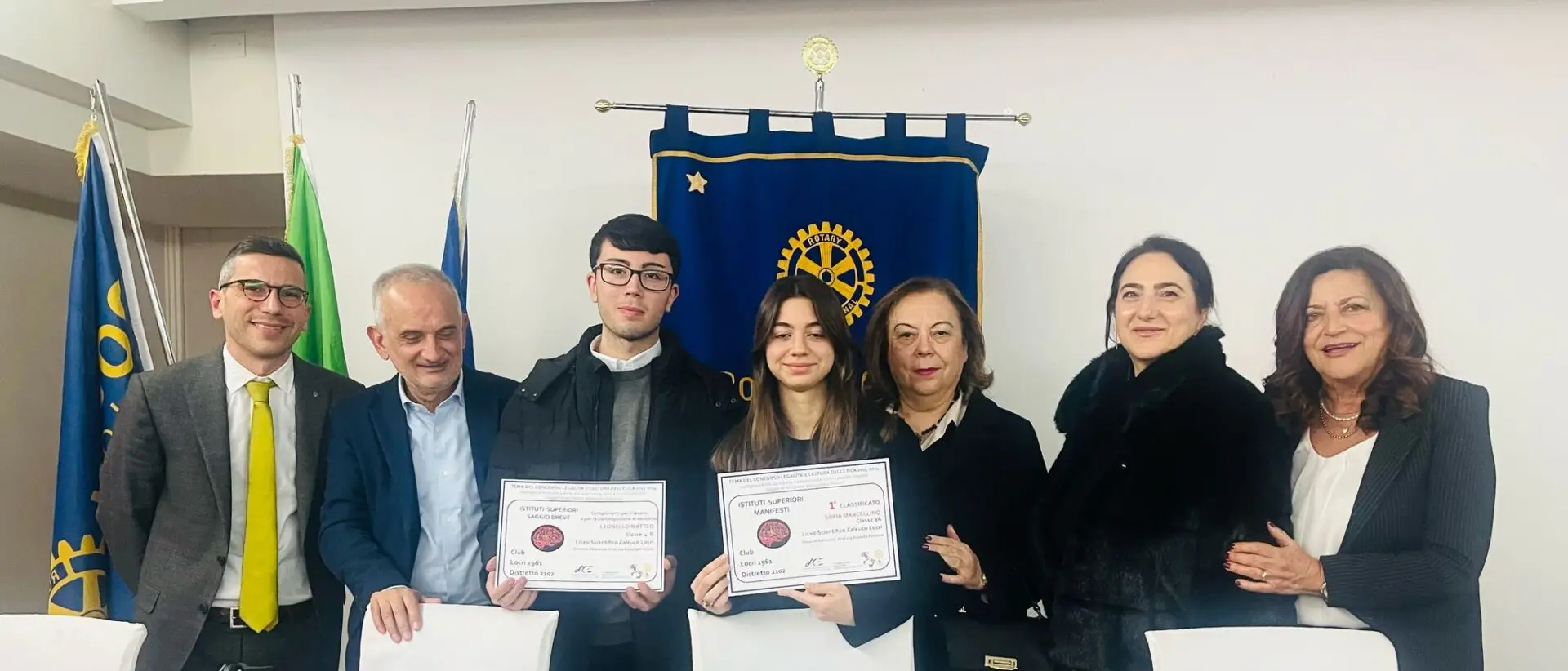 Il Rotary Club di Locri premia l’eccellenza studentesca della Locride