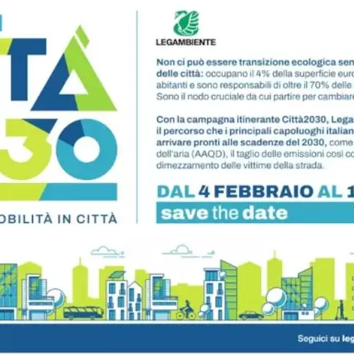 “Città2030”, Legambiente lancia il questionario sulla mobilità urbana