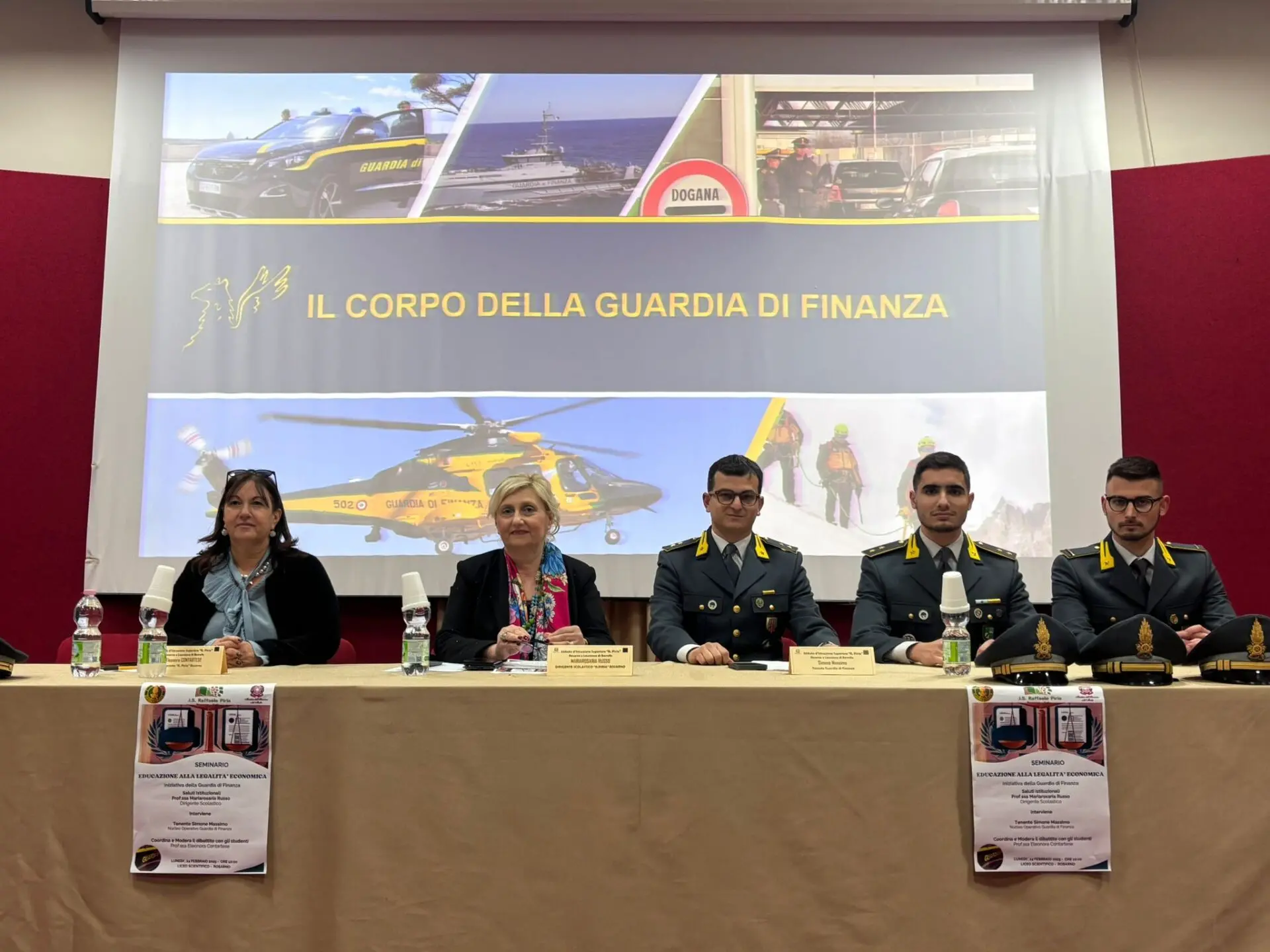 Legalità economica al Piria di Rosarno: studenti e Guardia di Finanza a confronto