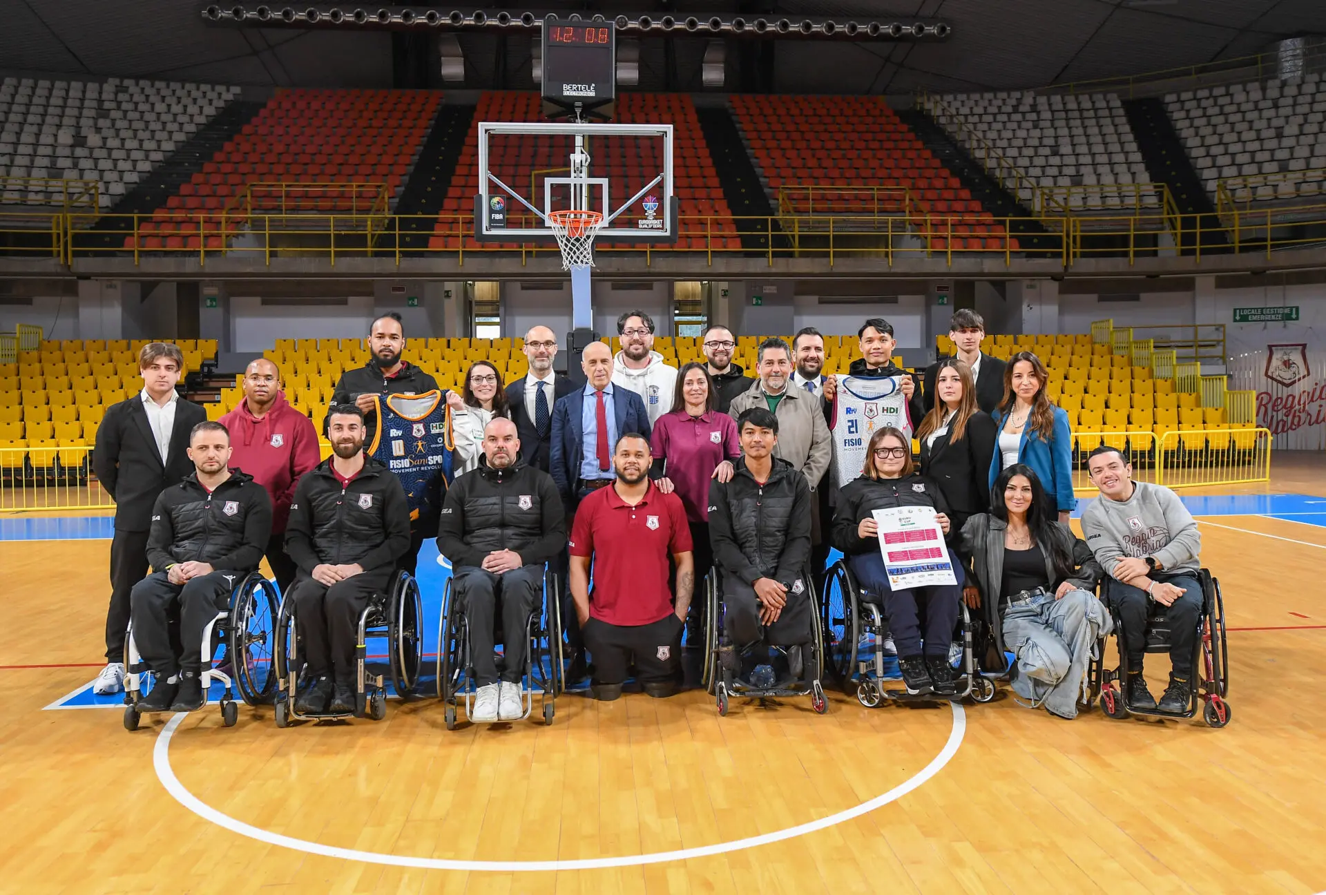 Reggio accoglie l’EuroCup 3: grande attesa al Palacalafiore per il torneo internazionale di basket in carrozzina - FOTO