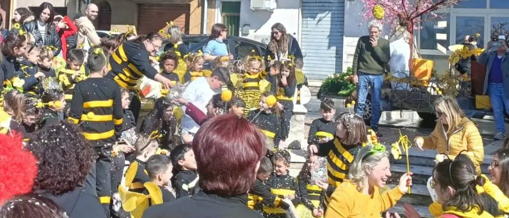 San Giuseppe, le api protagoniste del Carnevale 2025