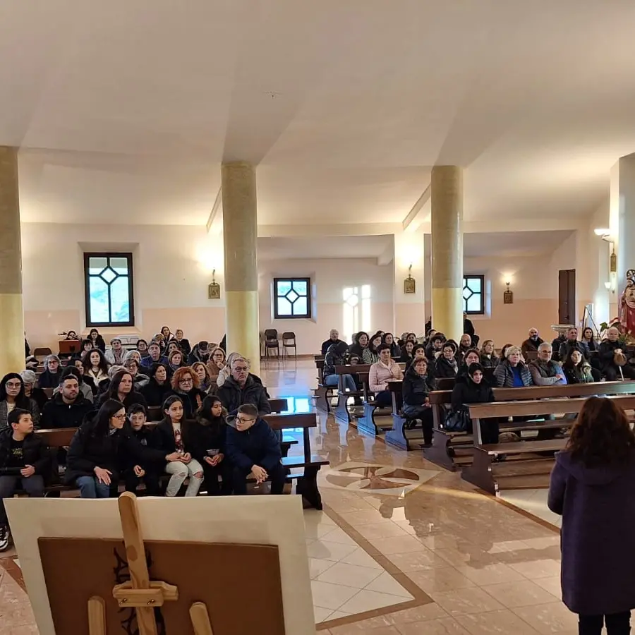 La comunità di Masella in preghiera per Papa Francesco