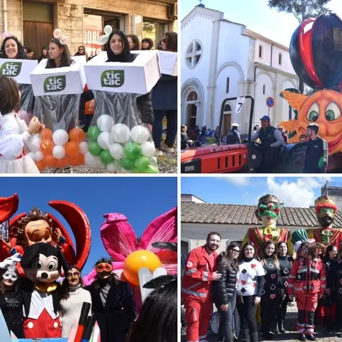 A Gioia Tauro grande festa di carnevale tra le vie principali della città