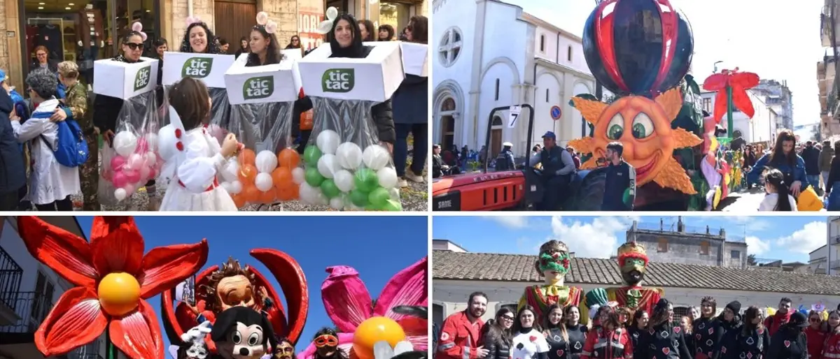 A Gioia Tauro grande festa di carnevale tra le vie principali della città