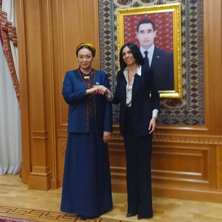 Giusi Princi guida la più ampia delegazione mai inviata dal Parlamento europeo in Turkmenistan