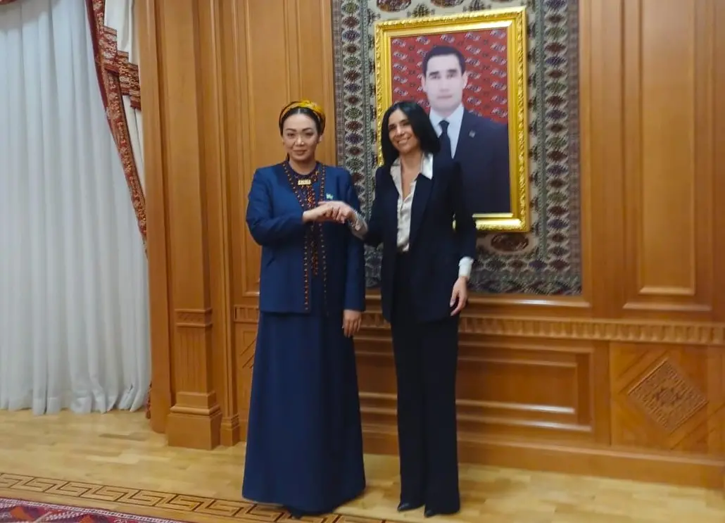 Giusi Princi guida la più ampia delegazione mai inviata dal Parlamento europeo in Turkmenistan