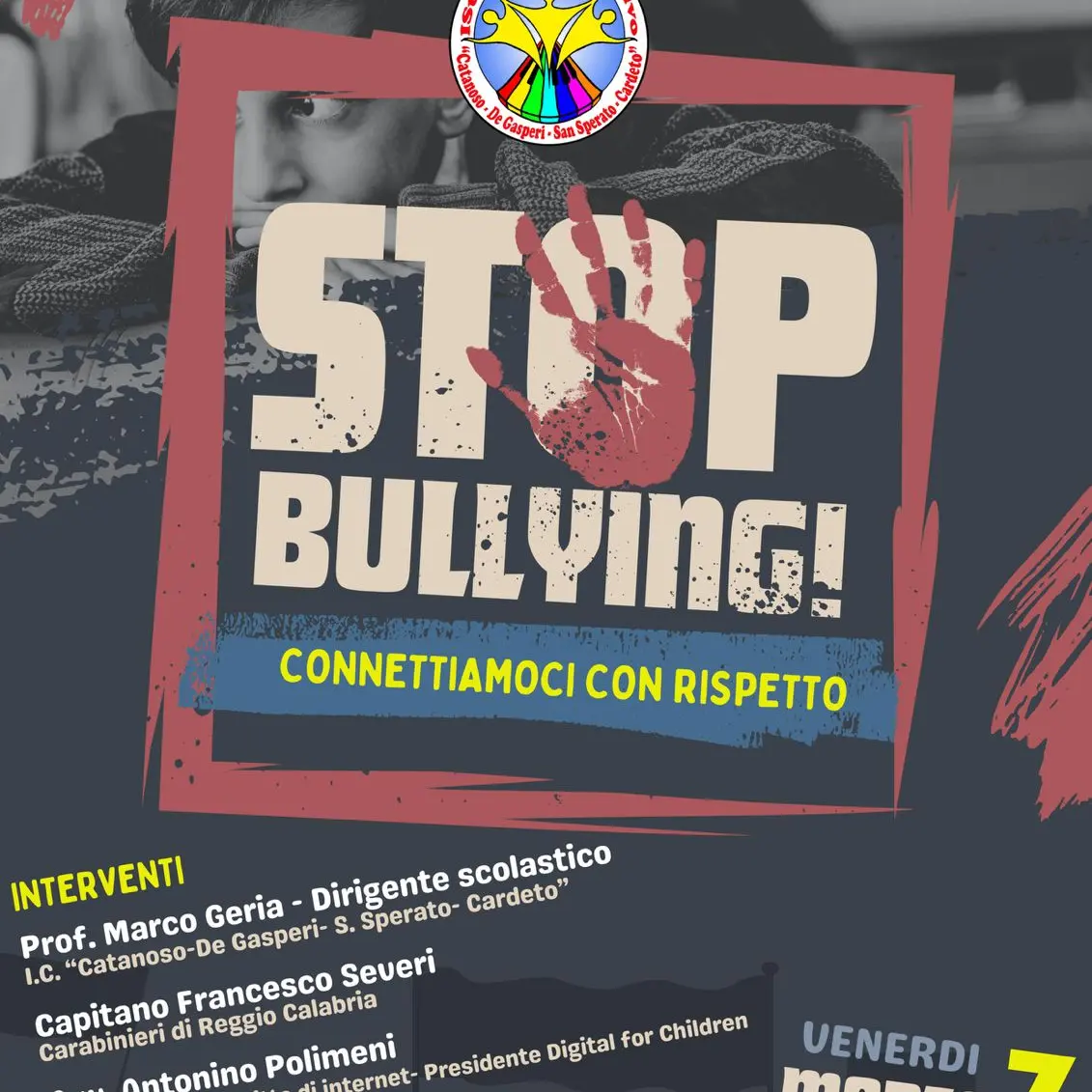 Reggio, “Stop bullying! Connettiamoci con rispetto” in scena all’IC Catanoso - De Gasperi - S. Sperato - Cardeto