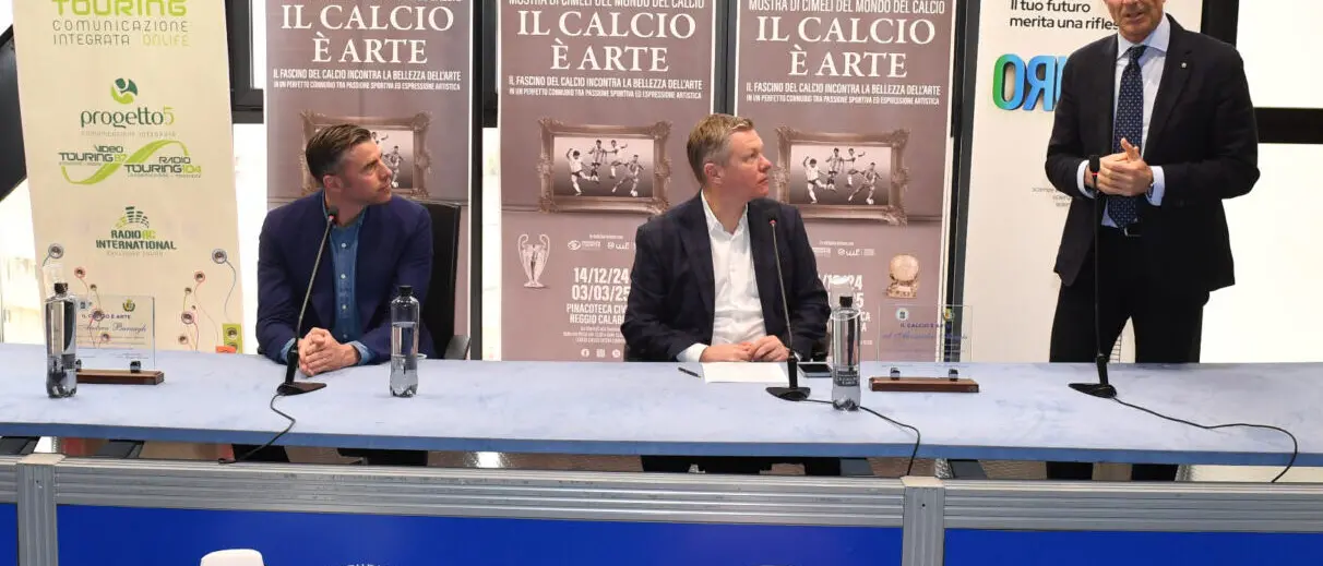 Reggio, Barzagli e Alciato ospiti dell'evento ‘Il Calcio è Arte’ presso l'Università Mediterranea