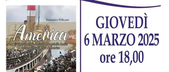 Reggio, la presentazione del libro \"America\" di Domenico Pellicanó