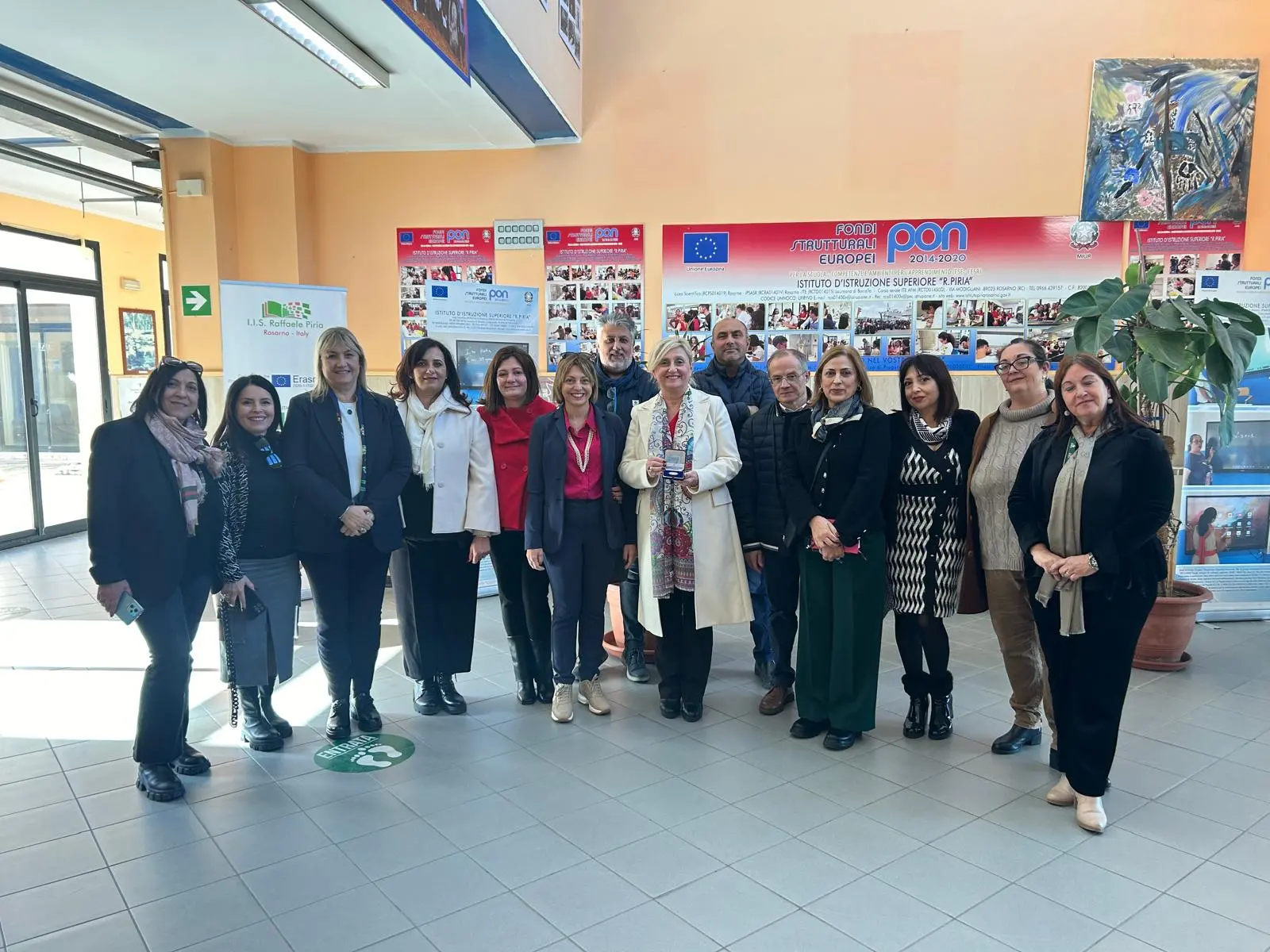 Premio Nazionale \"Leonessa d'Italia\" alla preside Mariarosaria Russo e all'istituto Piria di Rosarno e Laureana di Borrello