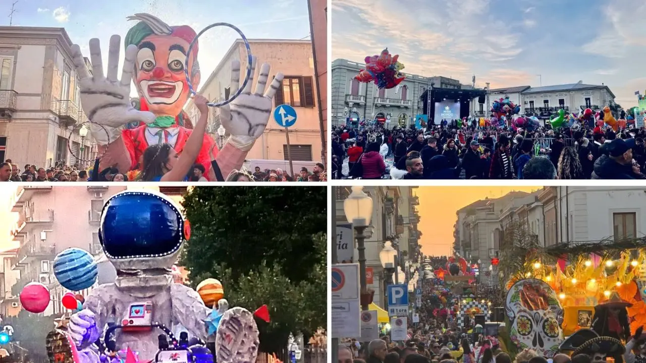Tripudio di colori, musica e allegria per la 41°edizione del Carnevale di Palmi
