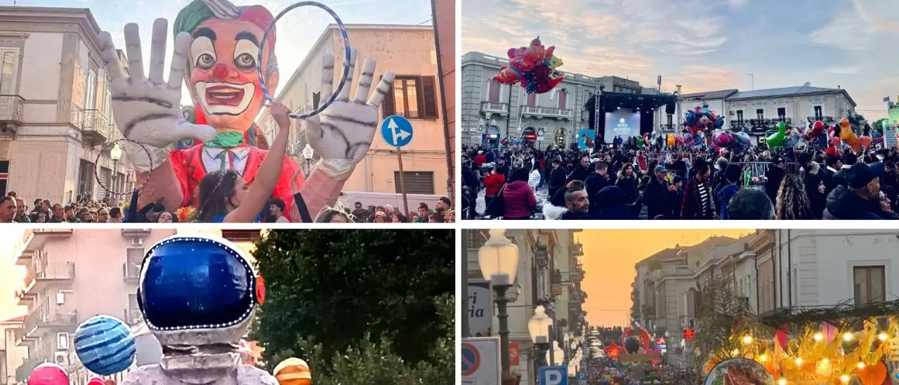 Tripudio di colori, musica e allegria per la 41°edizione del Carnevale di Palmi
