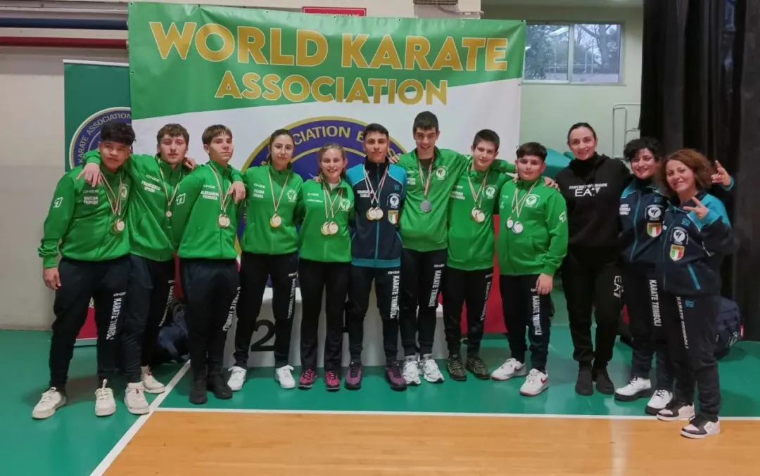 Reggio, 12 le medaglie per il team Trimboli alla coppa Italia Wkaeda Libertas di Karate