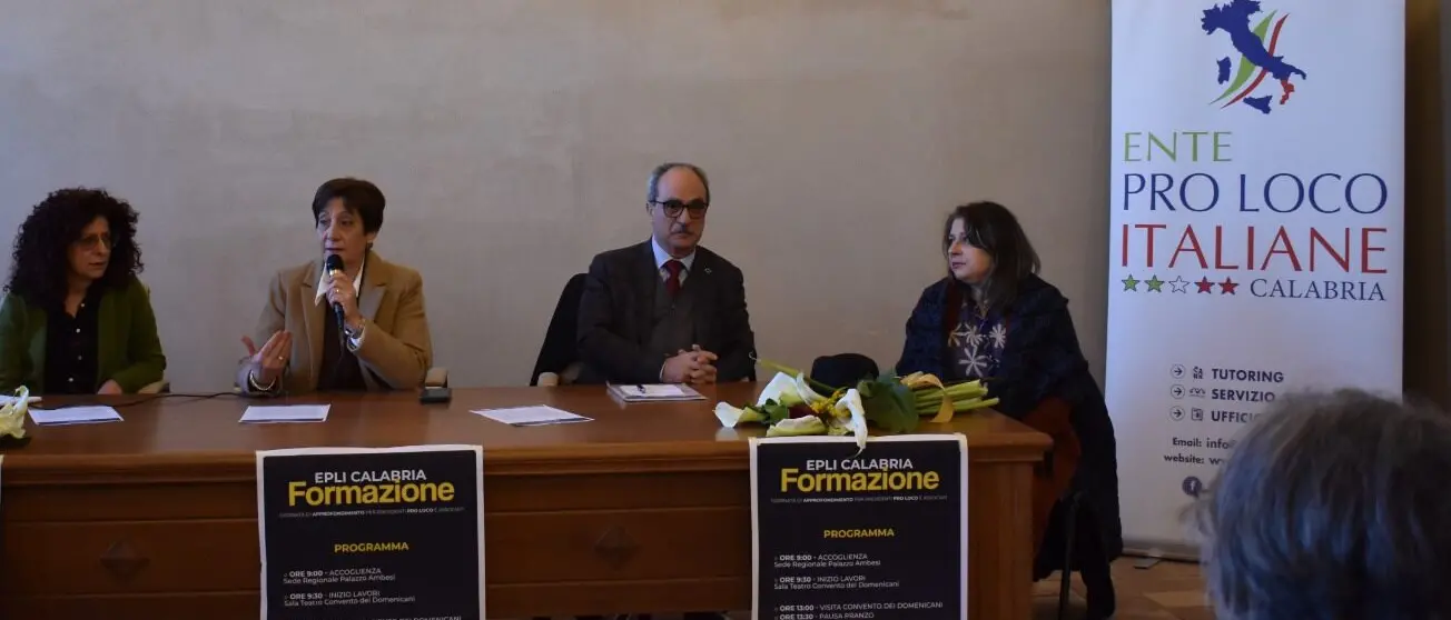 San Giorgio Morgeto, giornata di formazione organizzata dalle Pro Loco per parlare di turismo