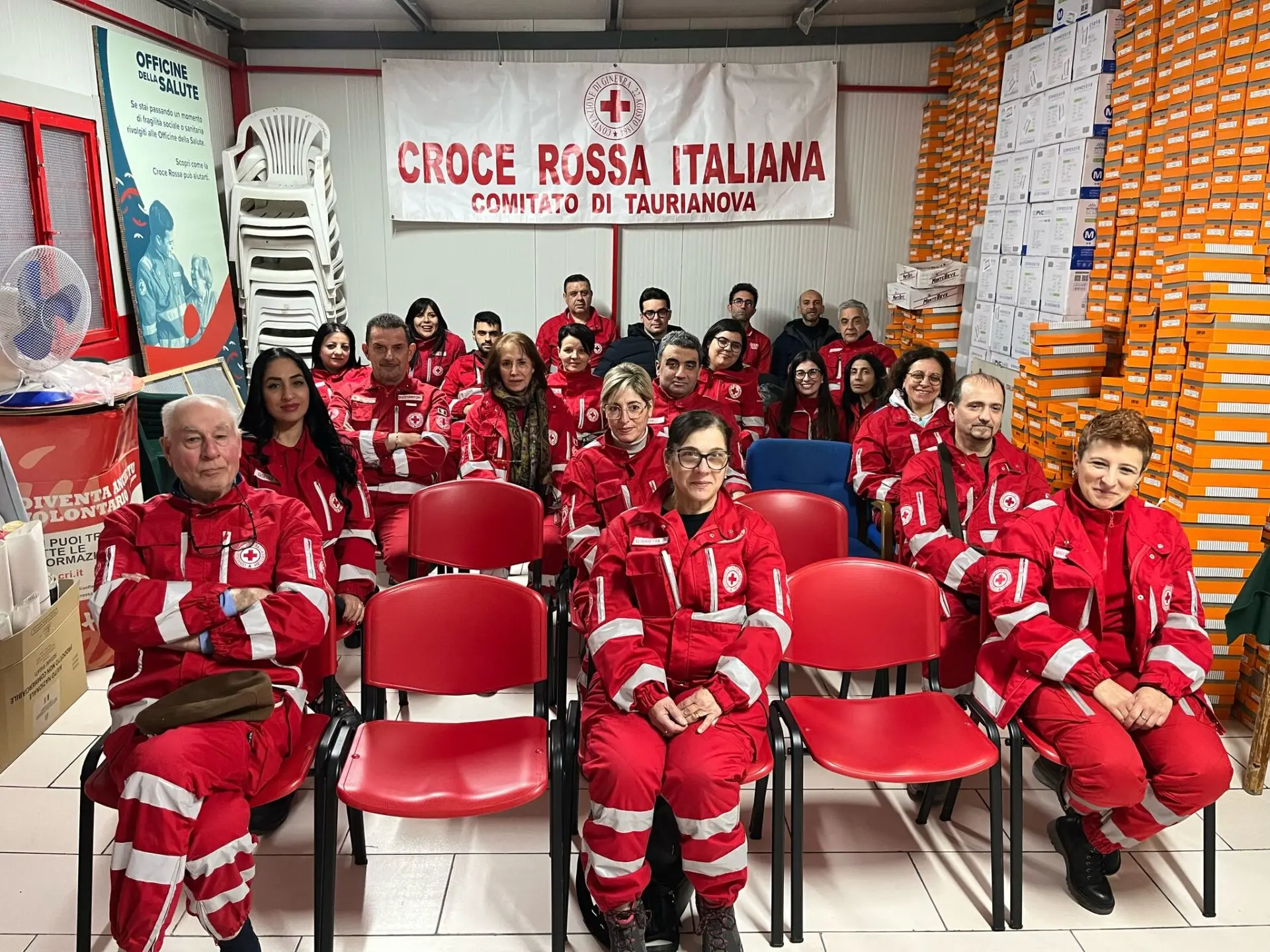 Nuovi operatori per le attività d'emergenza alla CRI di Taurianova
